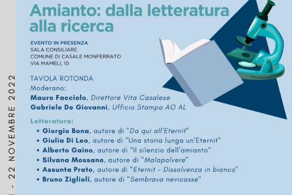 locandina tavola rotonda che si svolgerà a casale monferrato il 22 novembre 2022